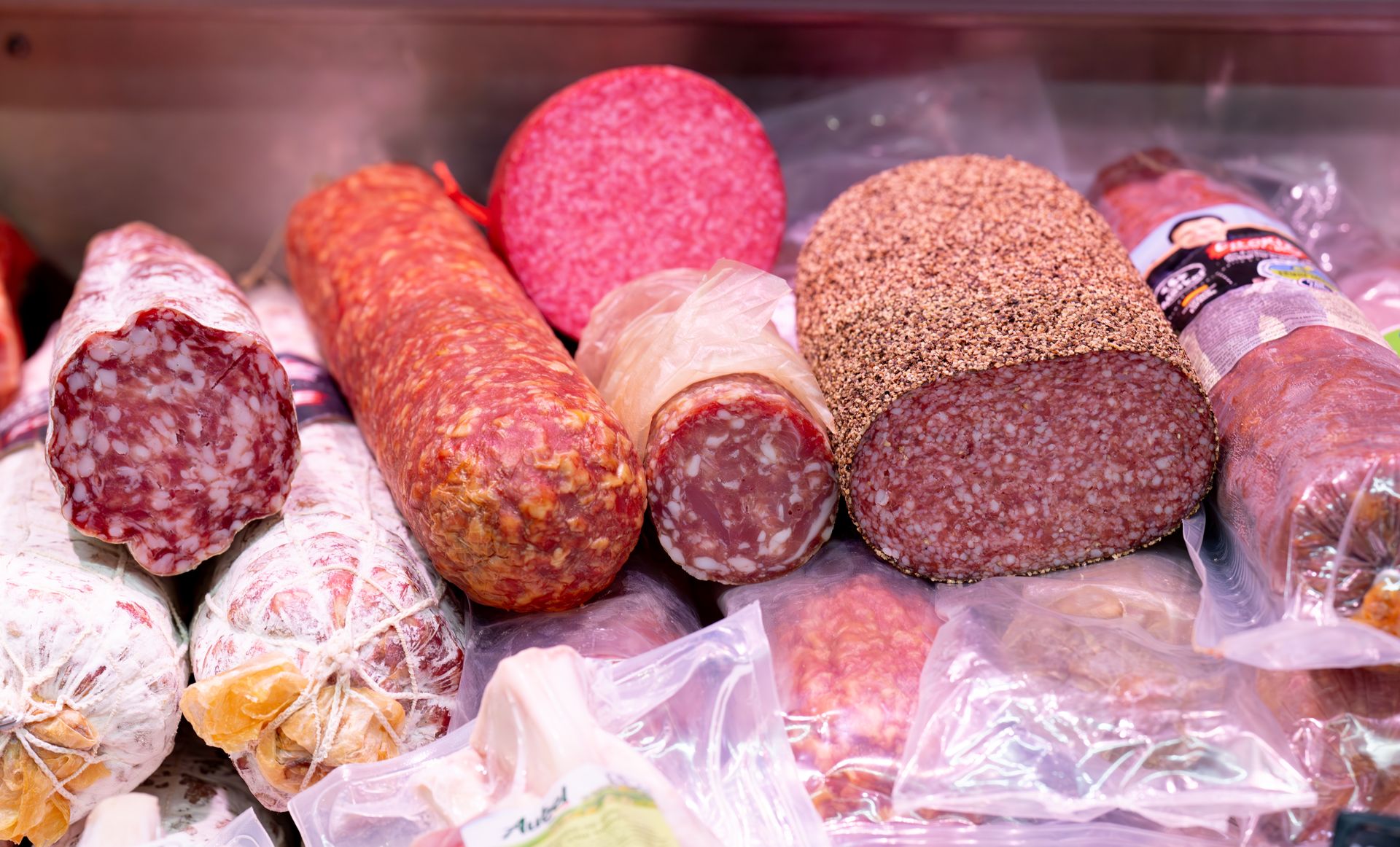 Saucisson artisanal aux poivres